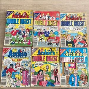 Archie Comics - 6 Vintage Archie Comics